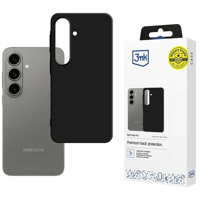 3MK Matt Case Pro Samsung Galaxy A57 black