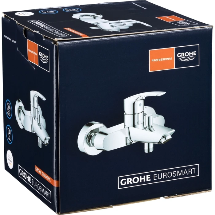 Grohe Eurosmart 33300003 Bath Mixer Faucet Silver