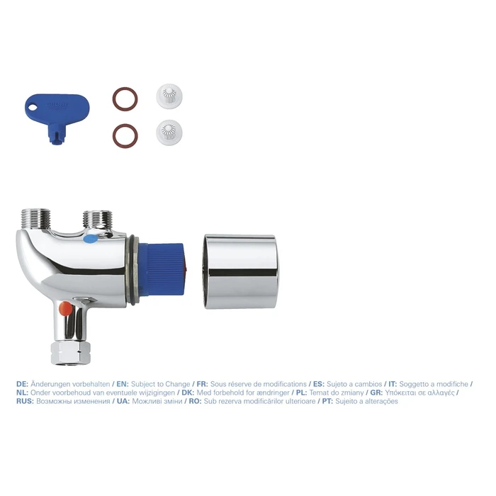 GROHE Grohtherm Micro Thermostatic Cartridge / Valve Component (MPN 34487000)