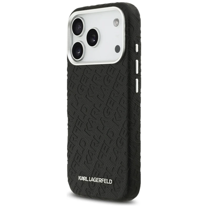 Karl Lagerfeld FW Stamped Karl MagSafe Apple iPhone 17 Pro black