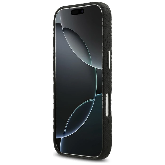 Karl Lagerfeld FW Stamped Karl MagSafe Apple iPhone 17 Pro black