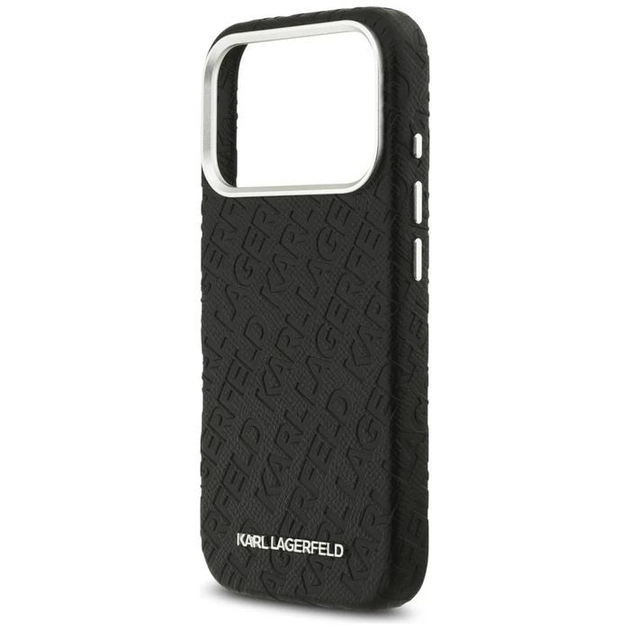 Karl Lagerfeld FW Stamped Karl MagSafe Apple iPhone 17 Pro black