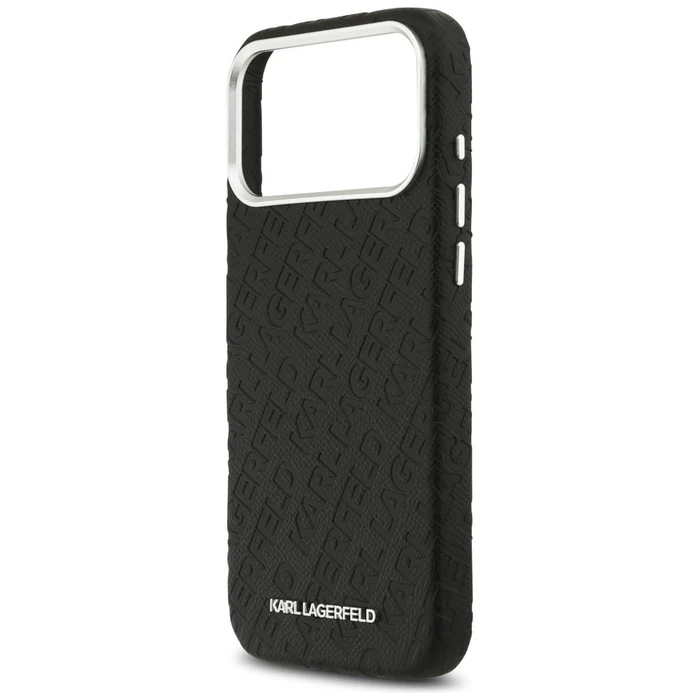 Karl Lagerfeld FW Stamped Karl MagSafe Apple iPhone 17 Pro Max black