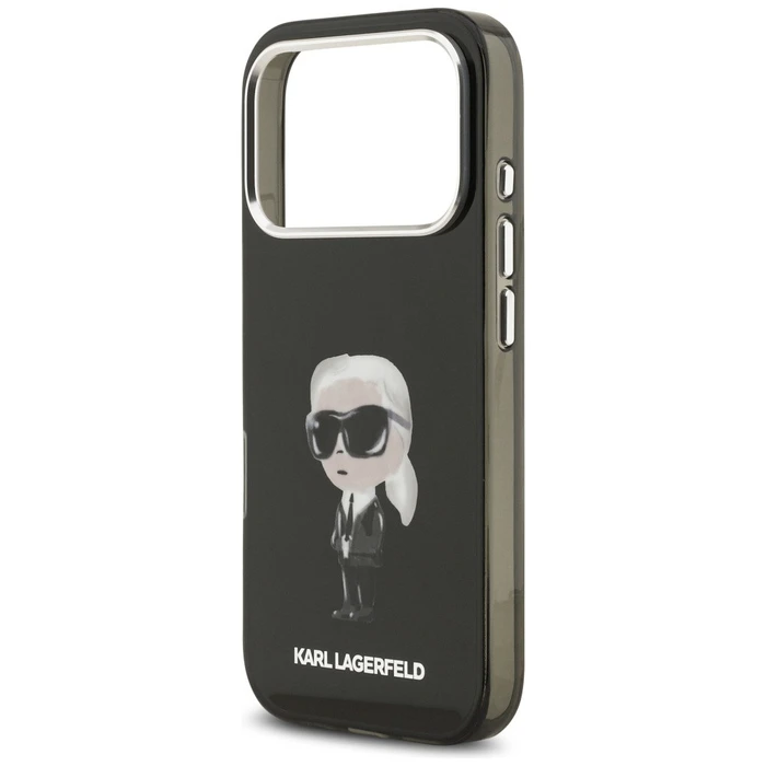 Karl Lagerfeld IML Aquarelle Karl & Logo MagSafe Apple iPhone 17 Pro black