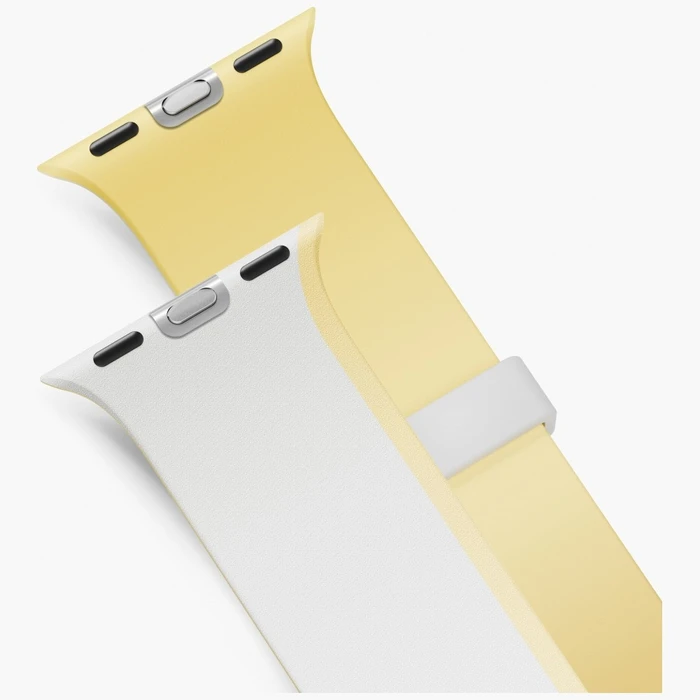 UNIQ Revix IV Premium Apple Watch 42/41/40mm Edition Reversible Magnetic white-yellow