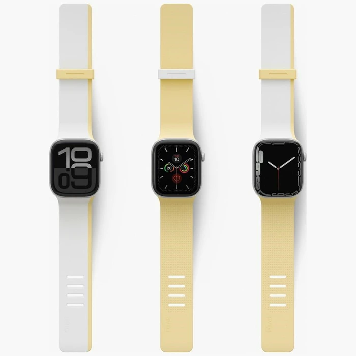 UNIQ Revix IV Premium Apple Watch 42/41/40mm Edition Reversible Magnetic white-yellow