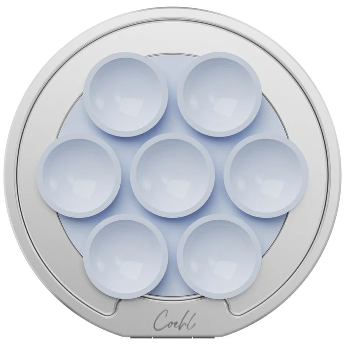 UNIQ Coehl Luna magnetic holder with a mirror and suction cup blue