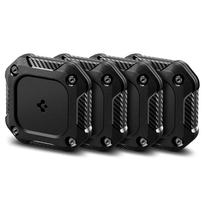 Spigen Tough Armor Apple AirTag 1 / 2 Black [4 PACK]