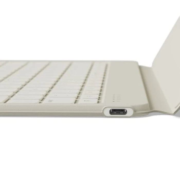 Satechi OntheGo Keyboard for three devices with a stand for a smartphone/tablet (sand)