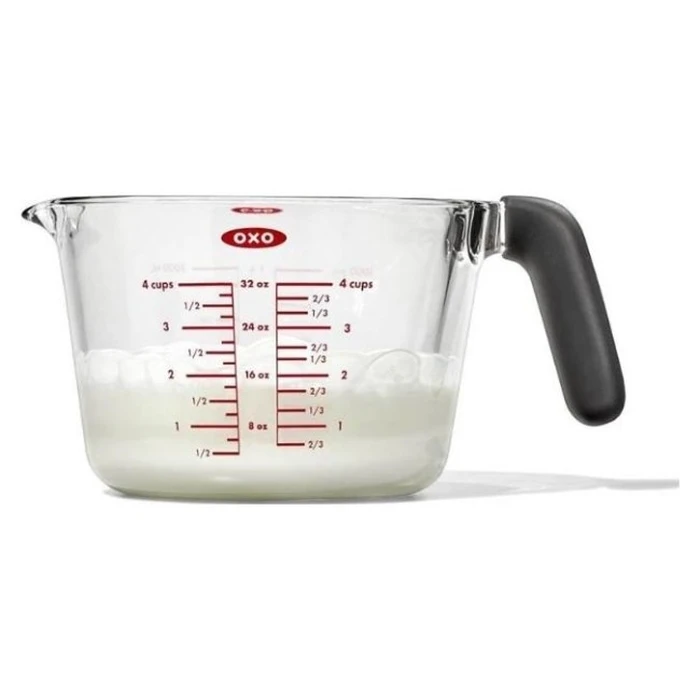 OXO Good Grips γυάλινη μεζούρα 1 L (O-11397000) — διαφανής