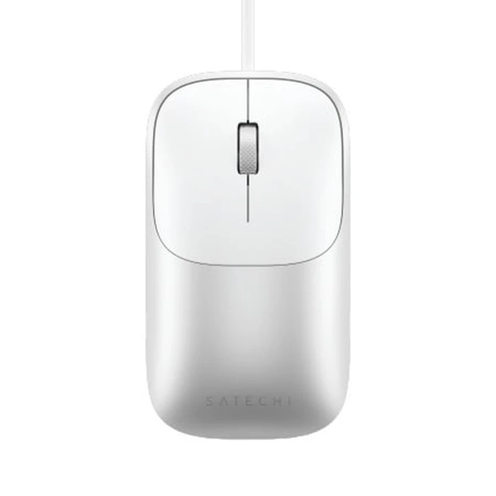 Satechi Slim LX Wired Mouse USB-A / USB-C (silver)