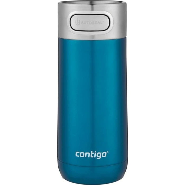 Contigo Luxe Autoseal Ποτήρι Θερμός Ανοξείδωτο 360ml Μπλε (Cornflower)
