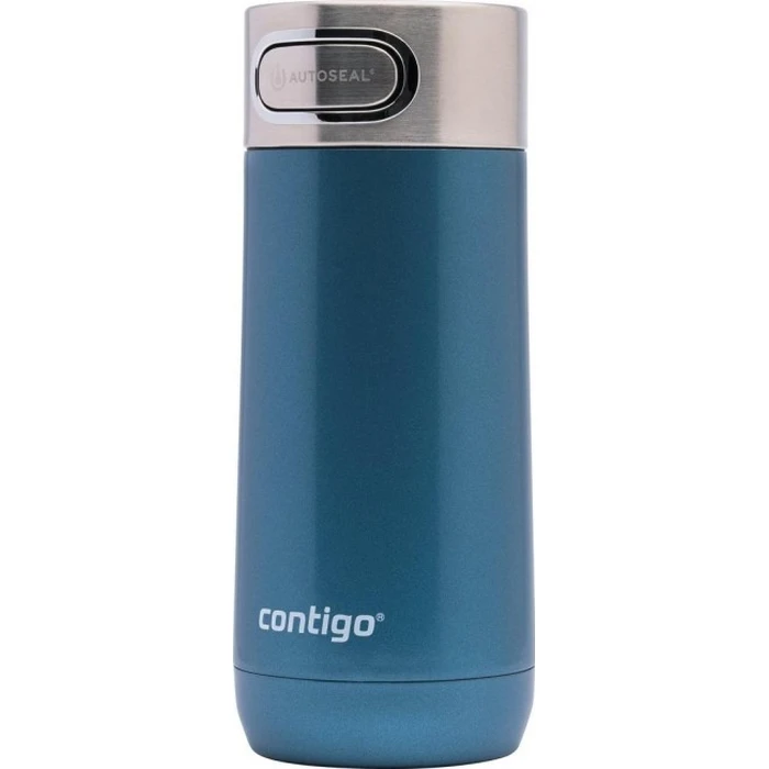 Contigo Luxe Autoseal Ποτήρι Θερμός Ανοξείδωτο 360ml Μπλε (Cornflower)