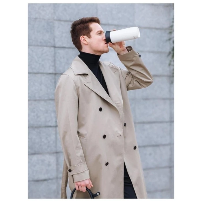 Contigo West Loop 3.0 470 ml White Matte - Travel Mug / Thermal Travel Cup