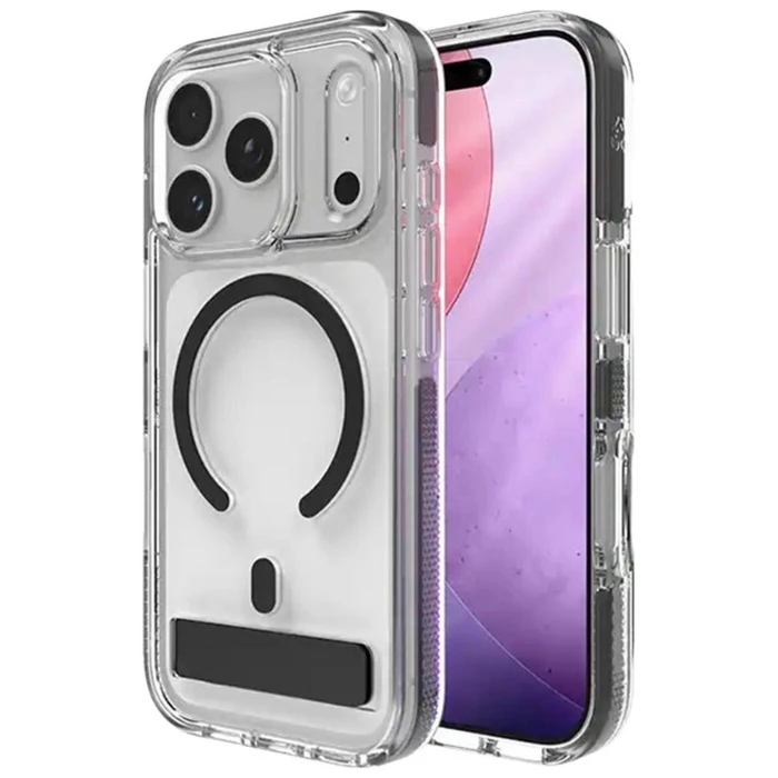 ZAGG Santa Cruz Snap Kickstand Case for iPhone 18 Pro Max / 17 Pro Max - Black