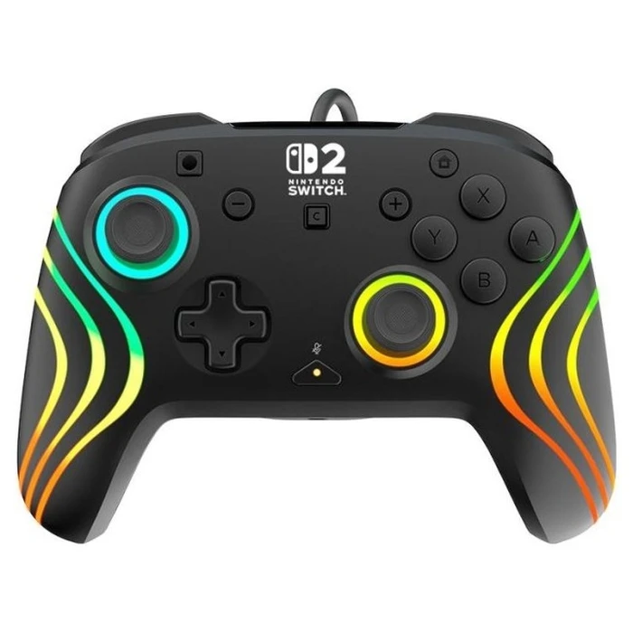 Turtle Beach Afterglow Wave Wired Gamepad for Nintendo Switch 2 – Black