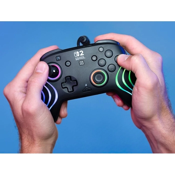 Turtle Beach Afterglow Wave Wired Gamepad for Nintendo Switch 2 – Black