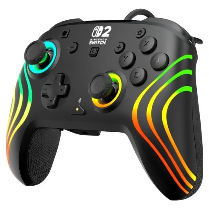 Turtle Beach Afterglow Wave Wired Gamepad for Nintendo Switch 2 – Black