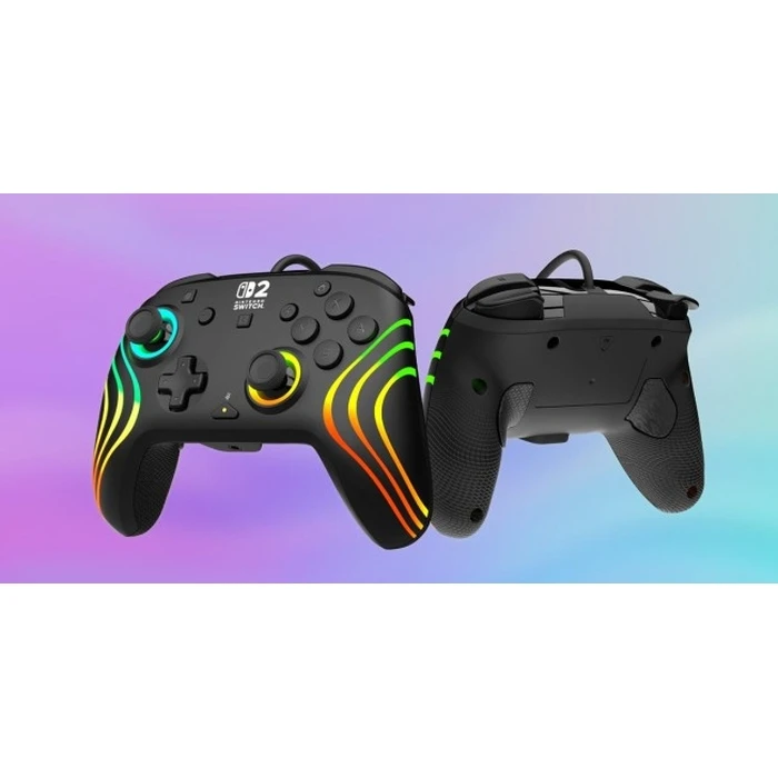 Turtle Beach Afterglow Wave Wired Gamepad for Nintendo Switch 2 – Black