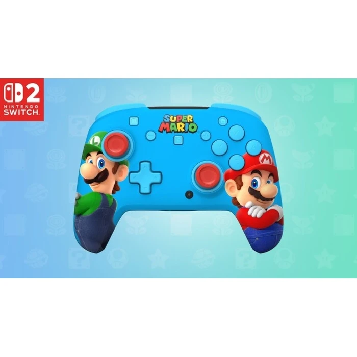 Turtle Beach Rematch RGB Ασύρματο Gamepad για Nintendo Switch / Switch 2 - Mario & Luigi