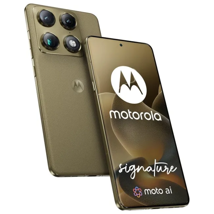 Κινητό Motorola Signature (16GB RAM / 512GB) - Martini Olive