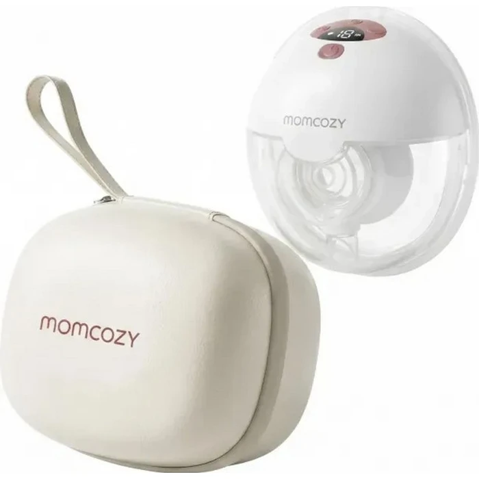 Momcozy M5 Smart Ηλεκτρικό Μονό Θήλαστρο Χωρίς BPA - Κόκκινο