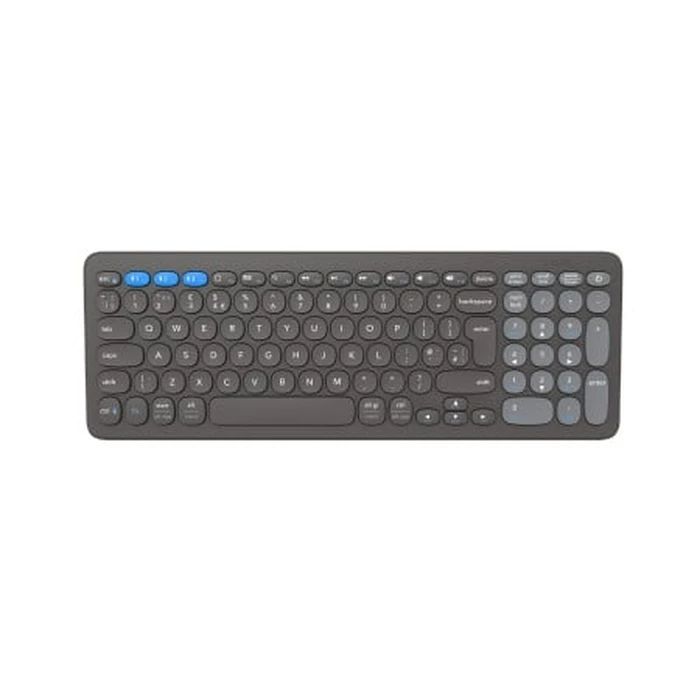 ZAGG Pro Keyboard 15 Bluetooth to three devices, wirelessly charged (charcoal)