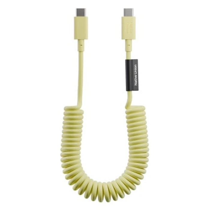 Native Union Pop Cable USB-C / USB-C, 1.2m 60W (lemon)