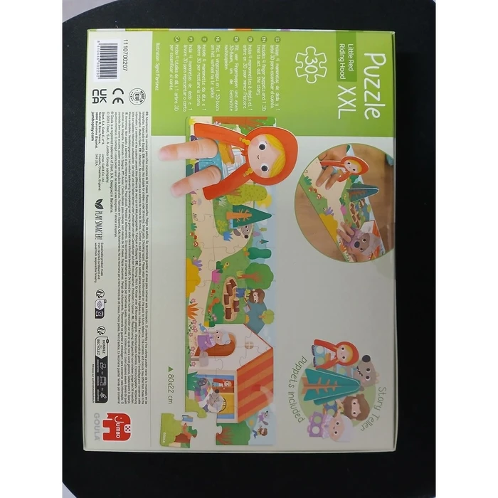 Παιδικό παζλ Diset XXL Κοκκινοσκουφίτσα 30 Τεμάχια