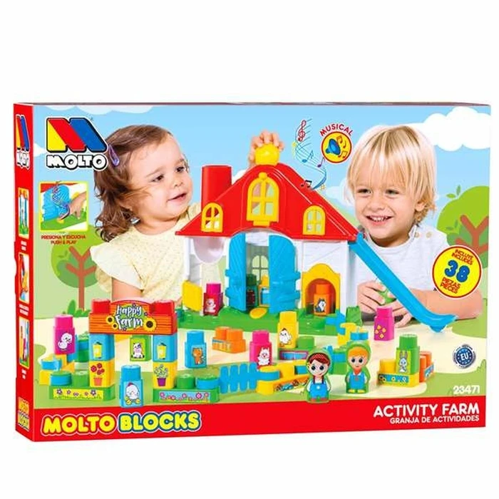 Playset Molto 38 Τεμάχια Φάρμα Ήχος