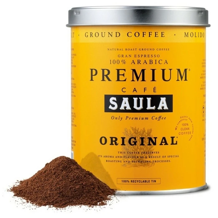 Αλεσμένος Kαφές Saula Genuine Colombia 250 g
