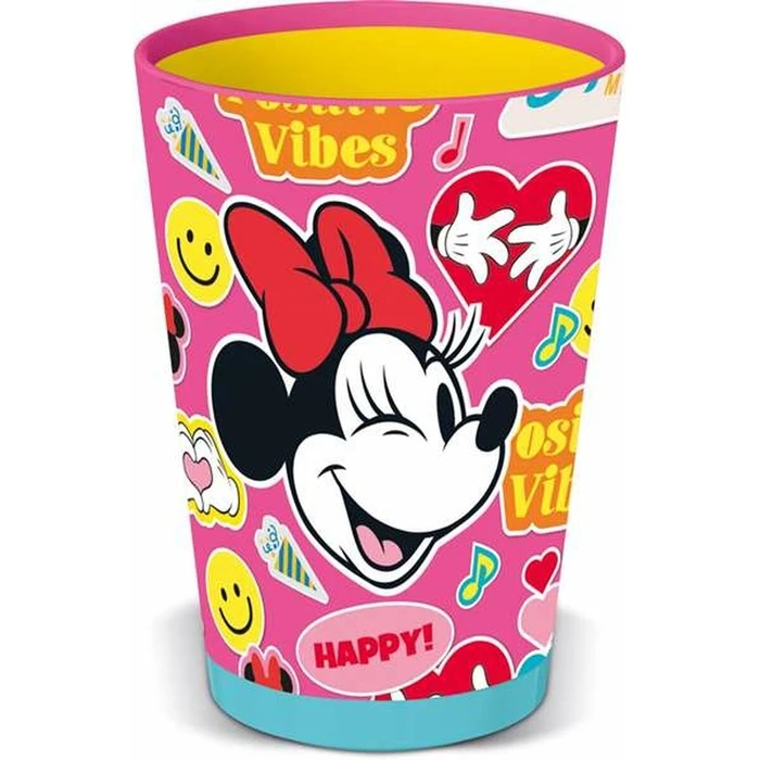 Ποτήρι Minnie Mouse Flower Power 470 Ml Πλαστική Ύλη