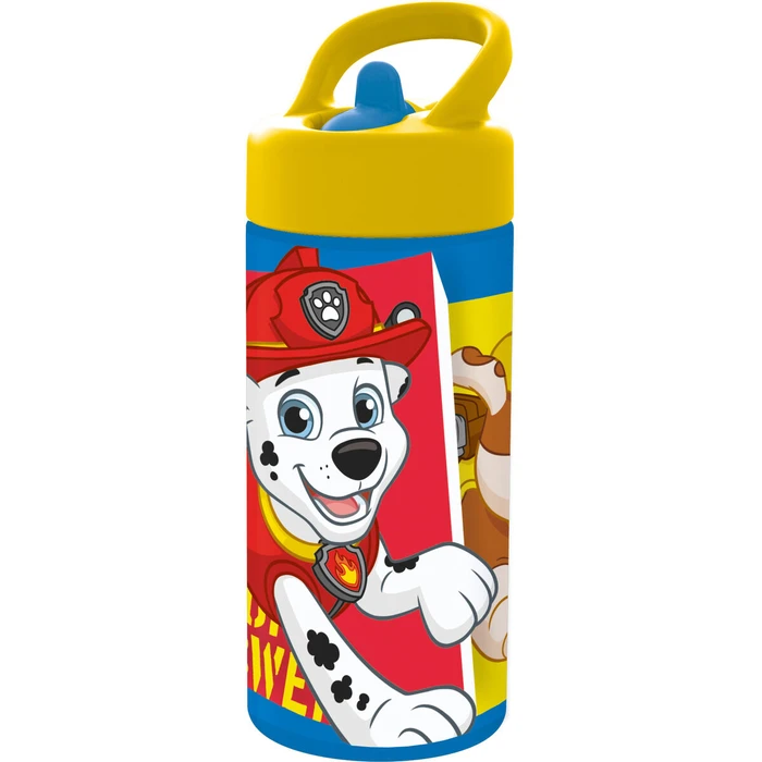 Stor Παιδικό Παγούρι Paw Patrol Πλαστικό με Καλαμάκι 410ml 74631