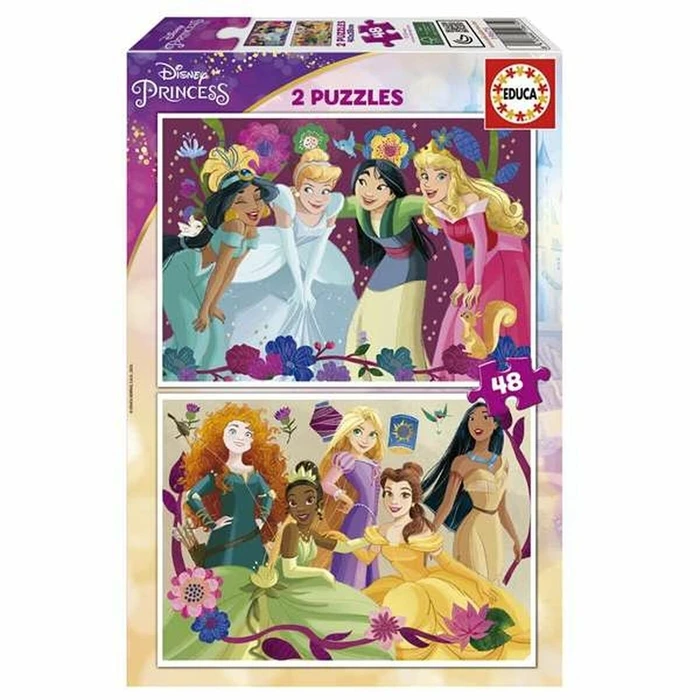 Παζλ Educa Disney Princess 2 x 48