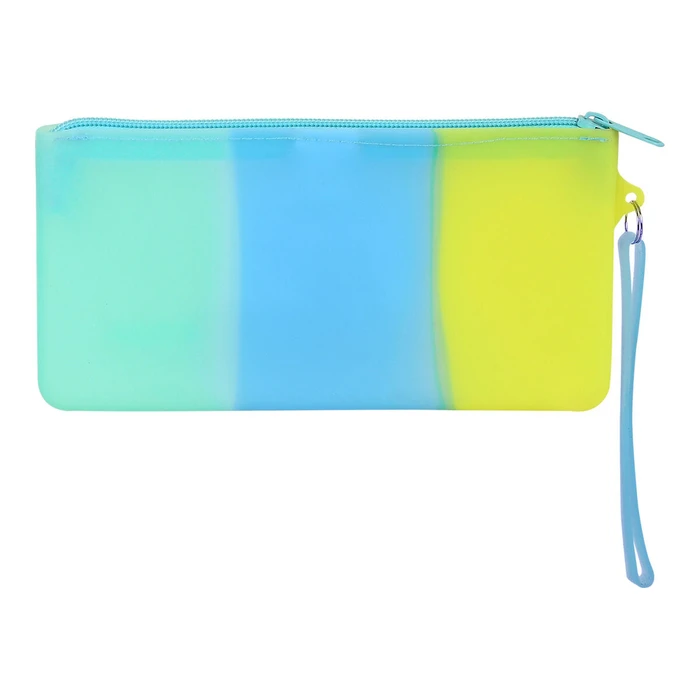 Κασετίνα Safta Μπλε Πράσινο Κίτρινο (21 x 10.5 x 2 cm)