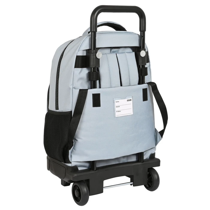 Σχολική Τσάντα με Ρόδες F.C. Barcelona Γκρι (33 x 45 x 22 cm)