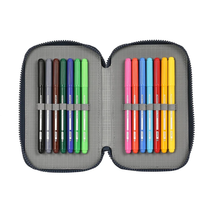 Κασετίνα με Aξεσουάρ El Ni?o Bahia Μπλε 12.5 x 19.5 x 4 cm (28 Τεμάχια)