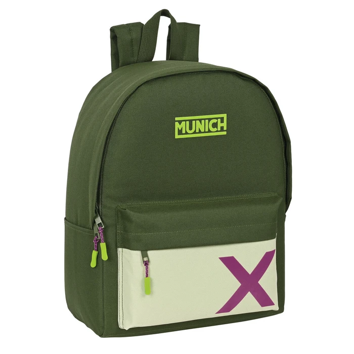 Τσάντα Laptop Munich Bright Khaki Πράσινο 31 x 40 x 16 cm