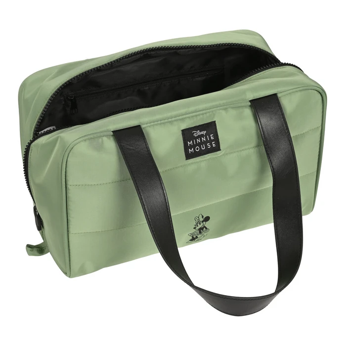 Σχολικό Νεσεσέρ Minnie Mouse Mint shadow Στρατιωτικό πράσινο 31 x 14 x 19 cm