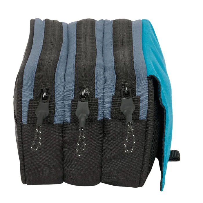 Κασετίνα BlackFit8 California Μπλε Μαύρο 21,5 x 10 x 8 cm