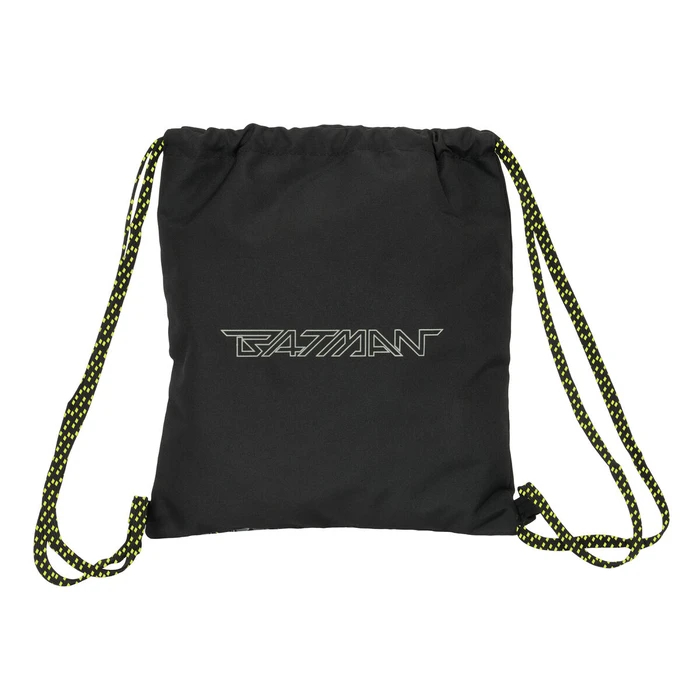 Παιδική Τσάντα με Σχοινιά Batman Game over Μαύρο 35 x 40 x 1 cm