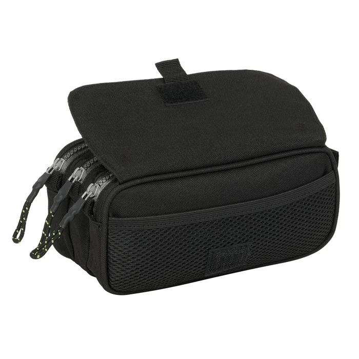 Τριπλή Κασετίνα Batman Game over Μαύρο 21,5 x 10 x 8 cm