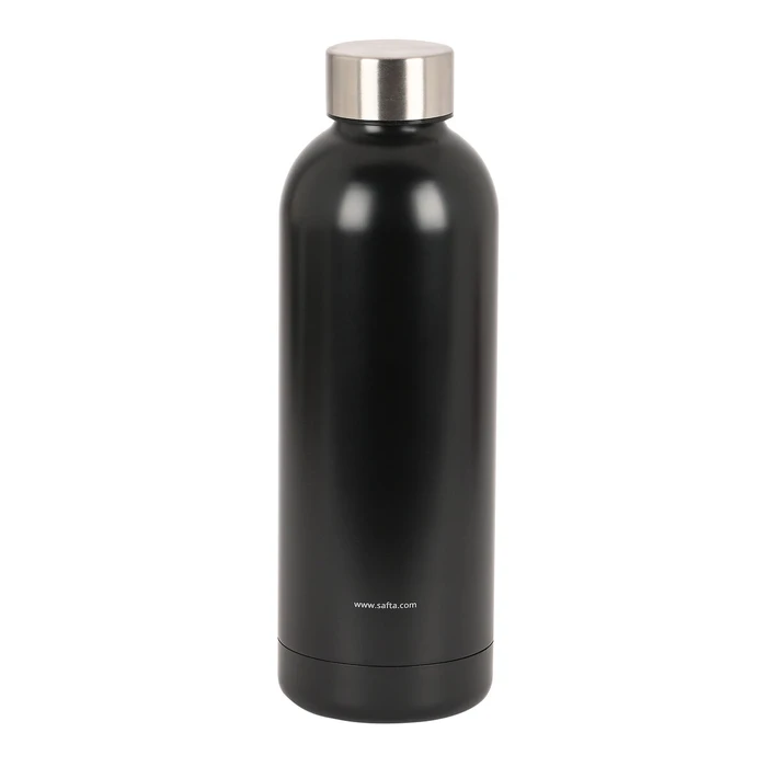Ανοξείδωτο Θερμός Safta Black 500 ml Μαύρο