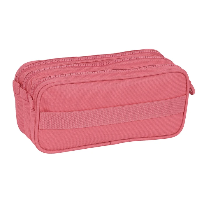 Τριπλή Κασετίνα Kappa Marsala 21,5 x 10 x 8 cm