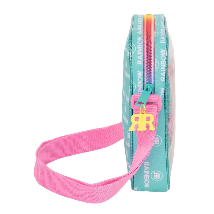 Τσάντα Ώμου Rainbow High Paradise Τυρκουάζ 16 x 18 x 4 cm