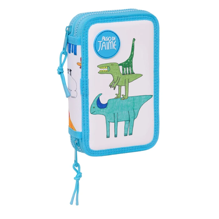 Κασετίνα για τα Μολύβια Algo de Jaime Λευκό 12.5 x 19.5 x 4 cm (28 Τεμάχια)