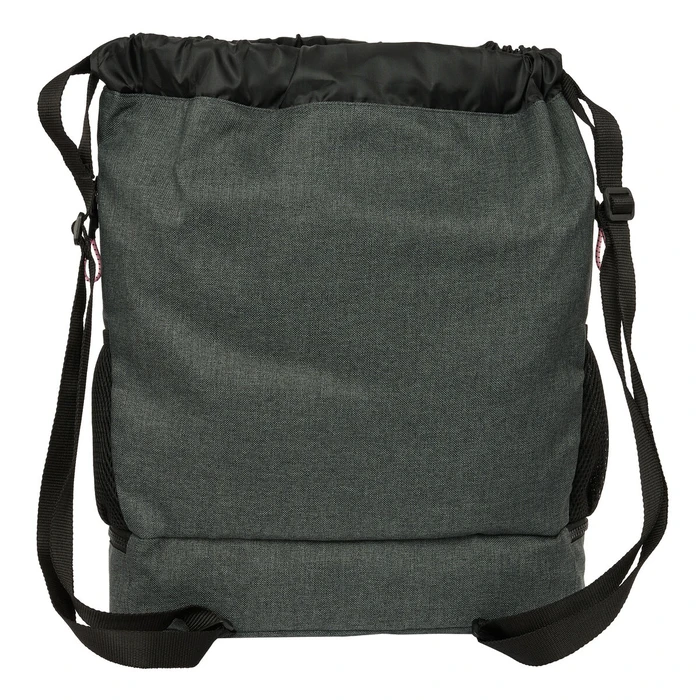 Σχολική Τσάντα Σακίδιο Kappa Silver pink Γκρι 35 x 40 x 1 cm