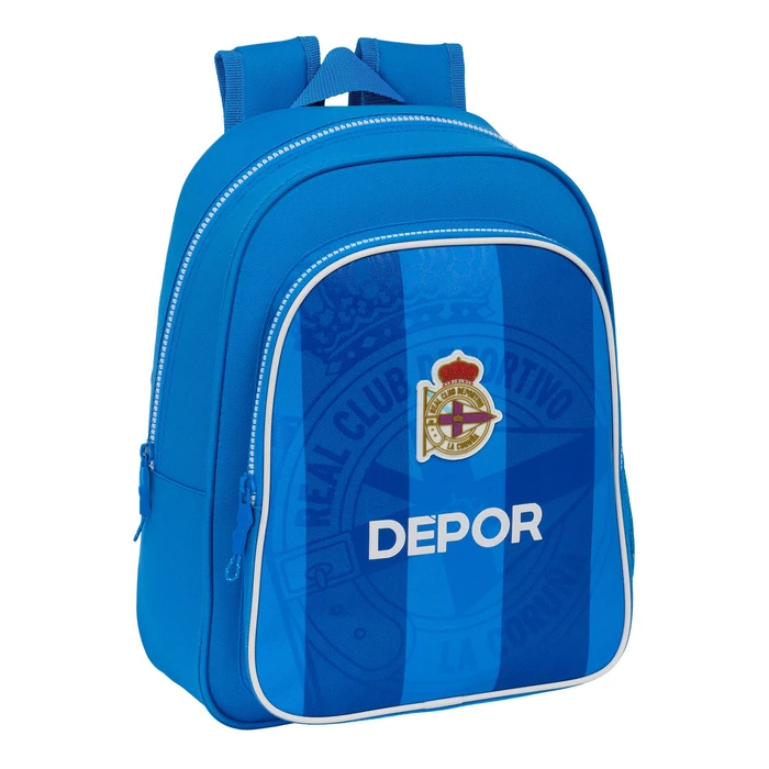 Σχολική Τσάντα R. C. Deportivo de La Coru?a Μπλε 27 x 33 x 10 cm