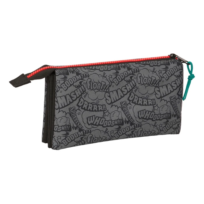 Κασετίνα My Hero Academia Μαύρο 22 x 12 x 3 cm