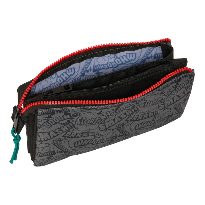 Κασετίνα My Hero Academia Μαύρο 22 x 12 x 3 cm